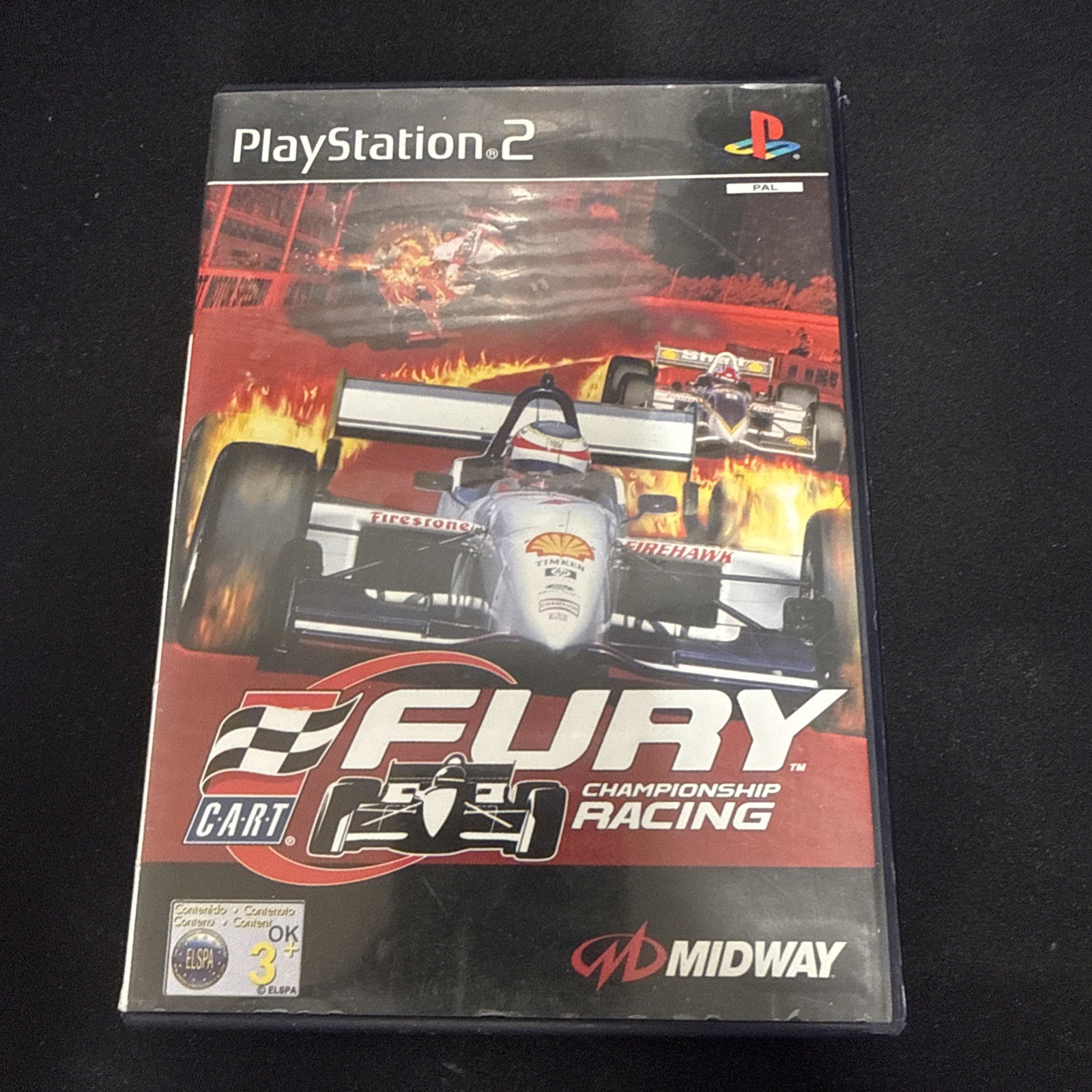 CART FURY CHAMPIONSHIP RACING PlayStation 2 PS2 game with manual