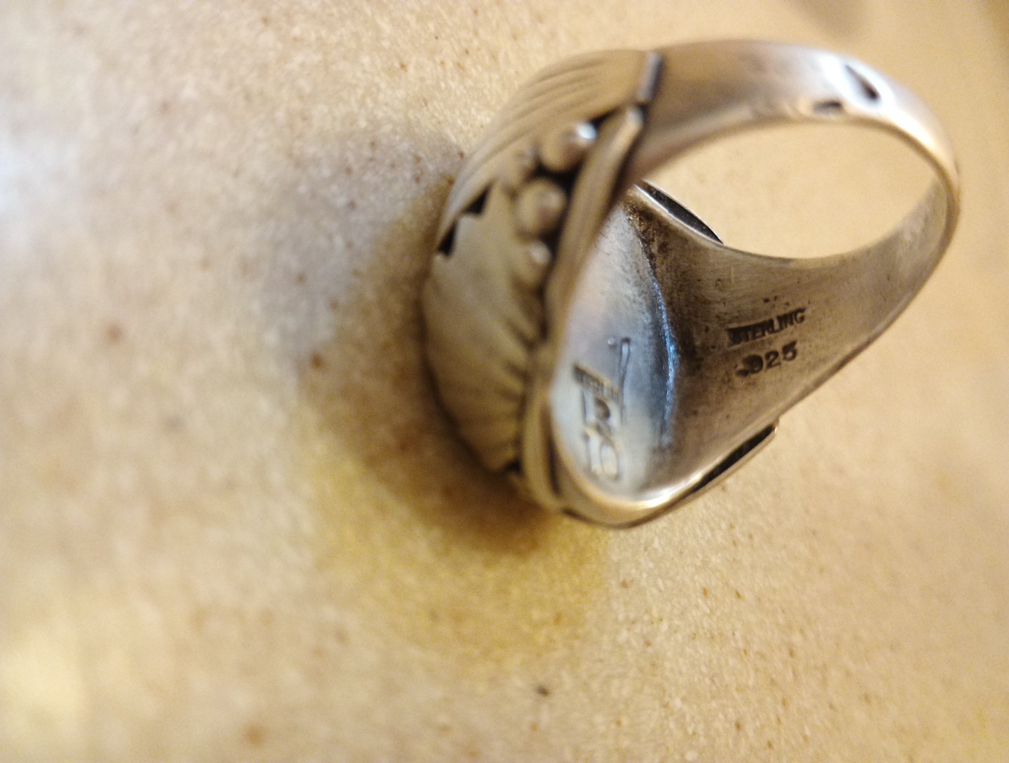 Turquoise Sterling Silver 925 Solid Silver 21 Gra… - image 5