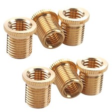 Universal Shift Knob Thread Adapters, M8 X 1.25, M10 X 1.25, M10 X 1.5 6PCS