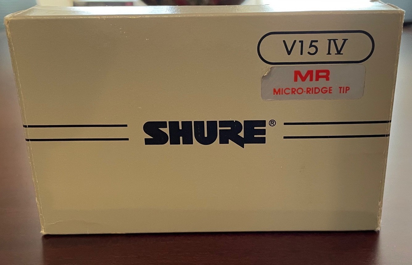 Brand New Shure V15 Type IV moving magnet (MM) phono cartridge, in original box 