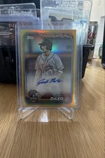 2024 Topps Pro Debut - Jake Deleo #PD-123 Gold Foil Autographs /50 (AU, RC)