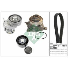 Wasserpumpe + Keilrippenriemensatz für Seat Leon 1P1 Toledo 4 KG3 | 24511226