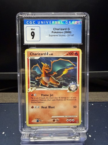 Charizard G graded CGC 9 for sale on eBay
