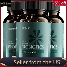 BIOMA Probiotics - Digestive Health Probiotic -Gut Support for Men  Women-3 Pcs