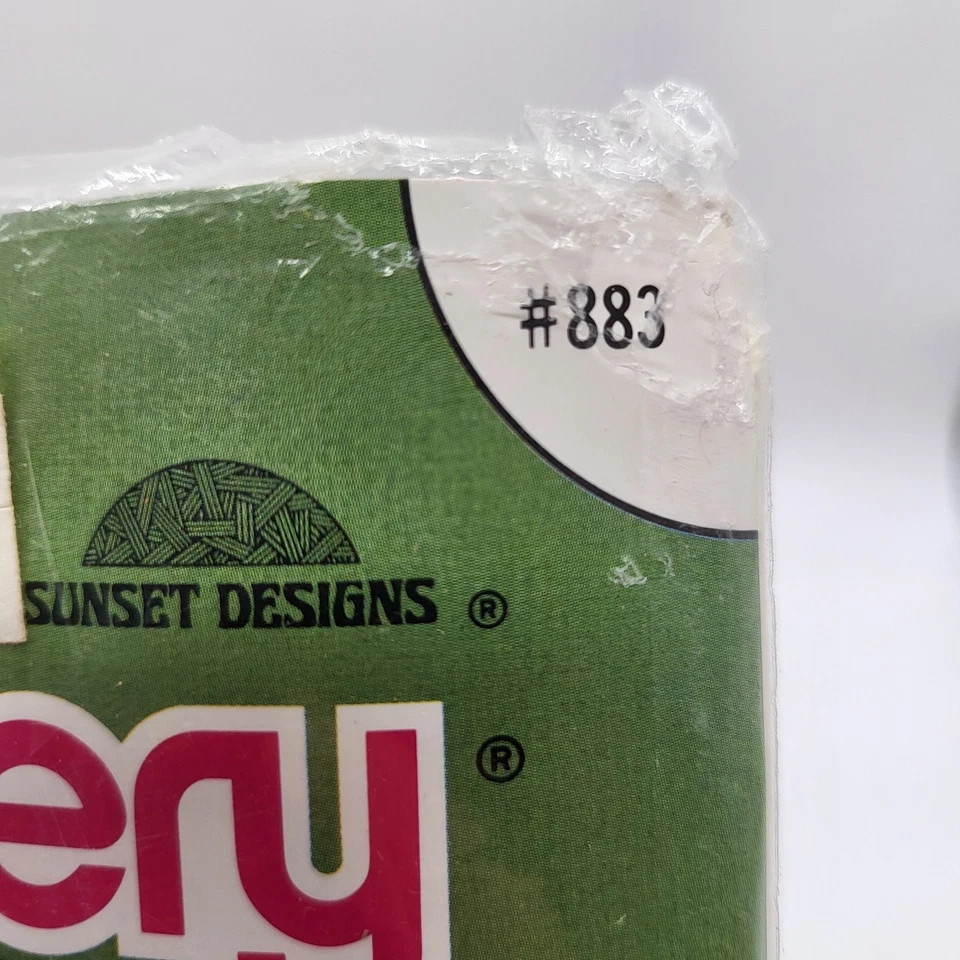 De Colección Años 70 Jiffy Stitchery Crewel Kit Bordado Marco de Fotos Margaritas Blancas EE. UU.  Foto 3 de 4