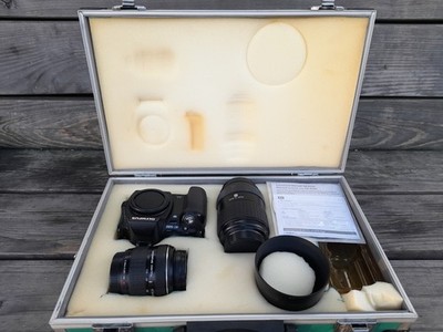 Olympus Kamera E 500 mit Koffer und 2 Objektiven Spiegelreflexkamera