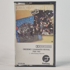 Vintage Cassette Tape - Creedence Clearwater Revival 1969 5CCR-69 1978 Fantasy