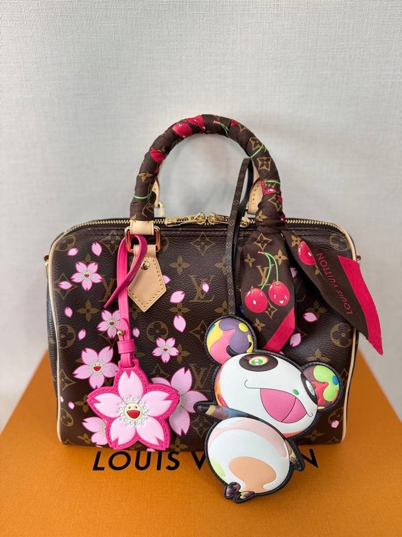 Louis Vuitton Panda Takashi Murakami Bag Charm