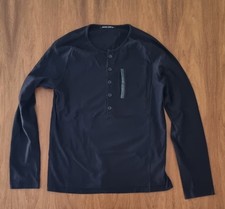 HANNES ROETHER SWEATER in SCHWARZ und LEDER D...