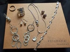 Vintage Silpada 925 Sterling Silver Jewelry Lot Necklace Bracelet Earrings Ring