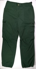 Vtg USFS Firefighters Pants Mens 34-38x34 Fire Resistant Aramid Terry Mfg USA