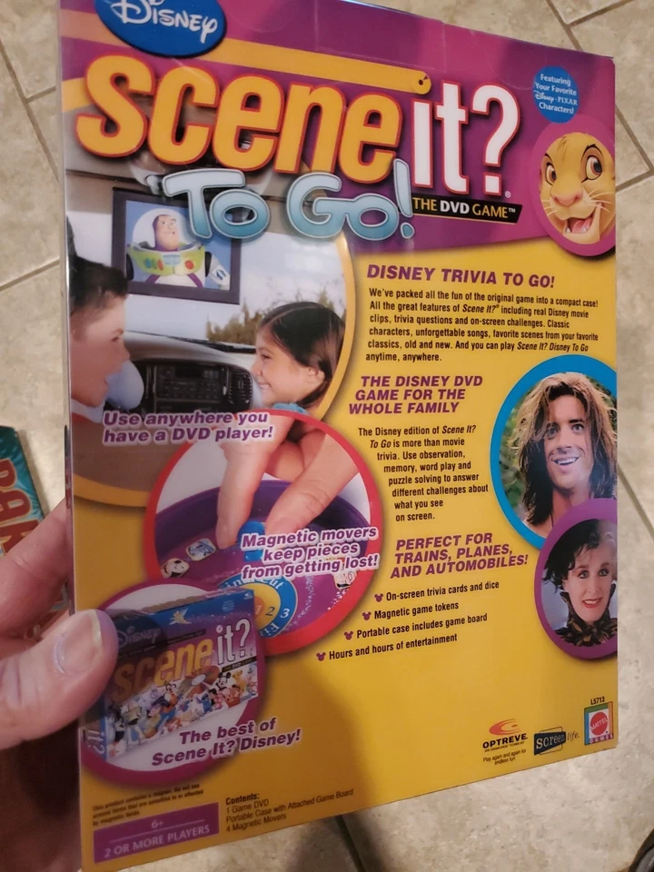Disney Scene It to Go - Travel DVD Game 2007 - Image 2 of 2