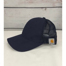 Carhartt Rugged Professional Series Navy Blue Mesh Back Trucker Hat OSFA
