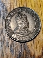 1903 Canada 1 Cent Coin KM#8