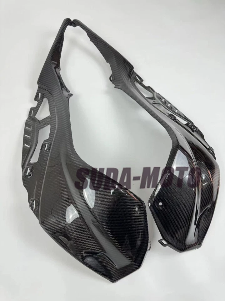 Panel de cubierta lateral del tanque de gasolina 100 % fibra de carbono para BMW S1000RR M1000RR S1000R 20-24 Foto 3 de 4