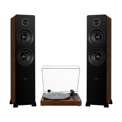 Fluance RT81+ Elite HiFi Turntable with Ai81 Powered Tower Speakers Bundle