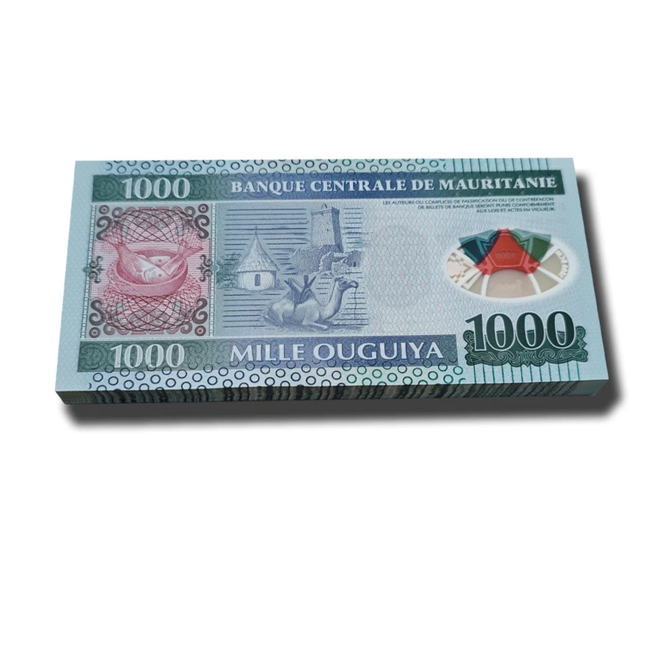 2014 Mauritanie 1000 Ouguiya Complete Bundle Banknote Uncirculated - Image 2 of 3