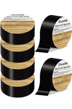 4 Rolls Butyl Joist Tape for decking, 2 Inch x 50 Feet 2 X 50 apos;, Black