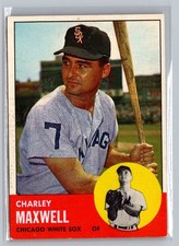 1963 Topps #86 Charley Maxwell