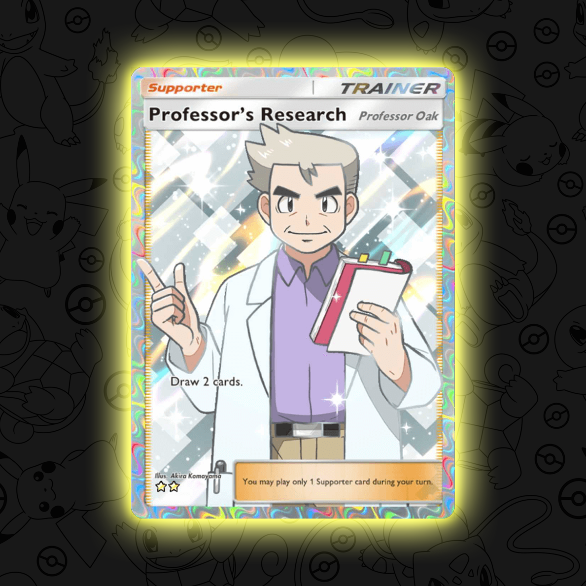 Pokemon TCG Pocket 2 Star Professor's Research Full Art Oak DeluxeEX TRADE  PTCGP | eBay