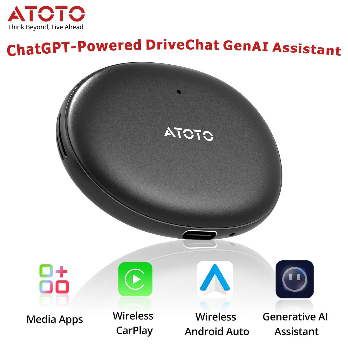 Android AI Box GenAI Assistant DriveChat Dual Wi-Fi 2BT