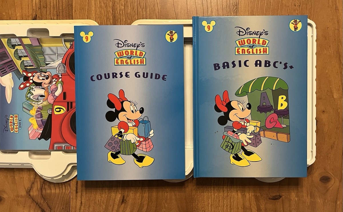 Disney World of English CD 9枚セット Disney's World Of English 9 Collectible Learning Books Cds & DVD