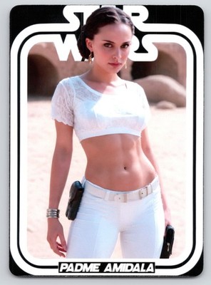 Star Wars Padme Amidala Hot Spicy Custom Trading Card ACEO