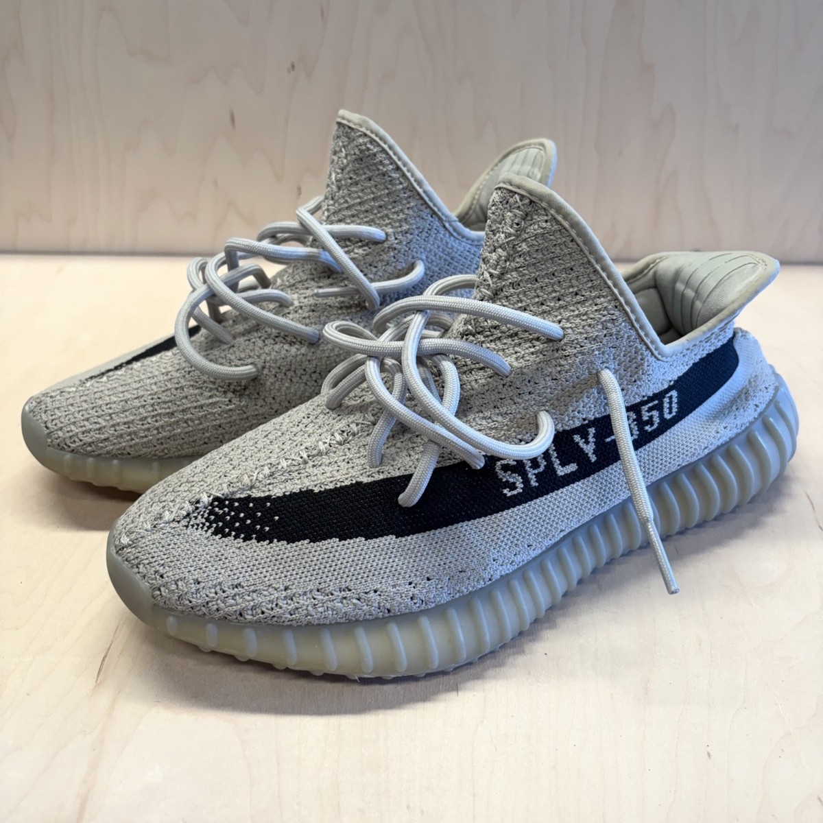 Size 10 adidas Yeezy Boost 350 V2 SPLY-350 Low Top Sneakers Gray Black  Primeknit | eBay