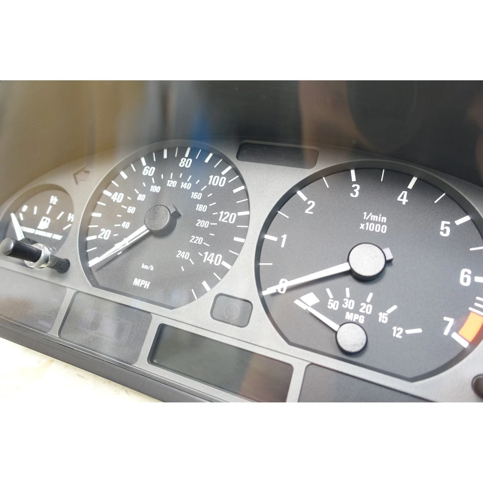 Cuadro de instrumentos Speedo 5 velocidades manual 122 k OEM 99-05 BMW E46 serie 3 4 puertas fabricante de equipos originales Foto 4 de 4