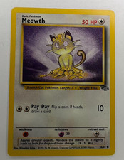 Pokémon Meowth Jungle Promo 56/64 Regular 1999 50 English Pokémon TCG