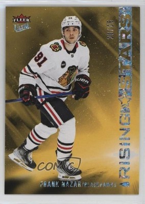 2024 Upper Deck Fleer Ultra Rising Stars Gold Foil /25 Frank Nazar Rookie RC 5k5