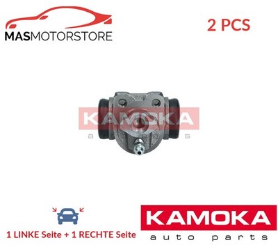 RADBREMSZYLINDER TROMMELBREMSE PAAR HINTEN KAMOKA 1110037 2PCS P NEU