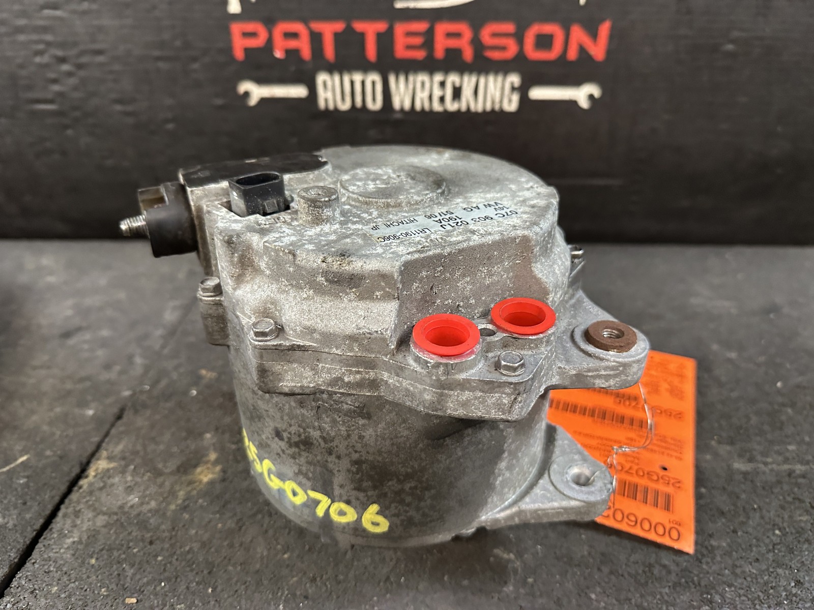 03-12 BENTLEY CONTINENTAL 6.0 ALTERNATOR GENERATOR 190 AMP LR1190-906C