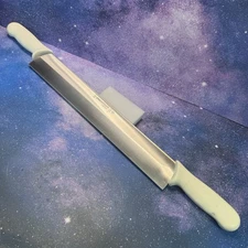 Dexter-Russell S118-14DH Sani-Safe 25” Double White Handled Block Cheese Knife