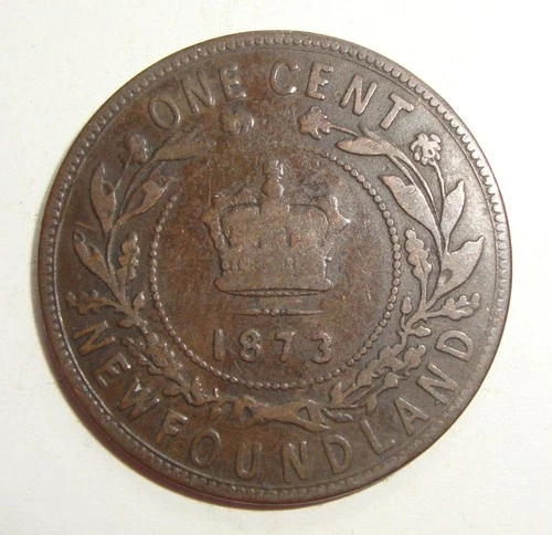 1873 Canada Large Cent — photo from the most recent tracked eBay sale