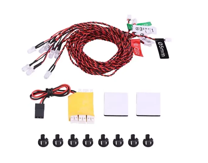 RC LED Lighting System NAV Lights Navigation LEDs - Plane Heli Quad FAA - Image 2 of 4