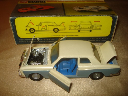 CORGI TOYS Ancienne Rolls-Royce Silver Shadow "Golden Jacks" en Boîte - Photo 5/7