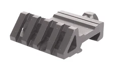 45 Degree Angle Mount, 4 slots, 45 mm / 1.8" Long for Front Sight, Laser, Flash