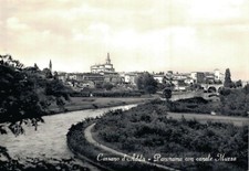 Milano Cassano d'Adda panorama canale muzza f. Grande  non spedita