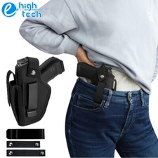Tactical Gun Holster w/ Mag Pouch Concealed Carry Pistol IWB OWB Left/Right Hand
