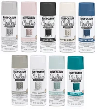 Rust-oleum Chalked Ultra Matte Finish Chalk Spray Paint 12oz PICK COLOR New DIY