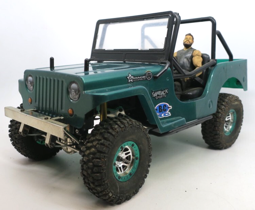 Gmade GS01 4WD Chassis Sawback Jeep Kit Crawler Axial GM52000 Willys