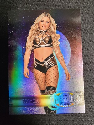 2022 UD AEW Skybox Metal Universe Tay Melo / Conti 1997-98 RETRO Insert #R-28