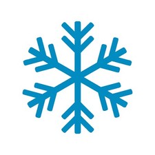 Snowflake Vinyl Decal car window snow Sticker
