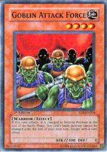 Goblin Attack Force - SD5-EN004 - Common - 1st Edition x3 - Near Mint