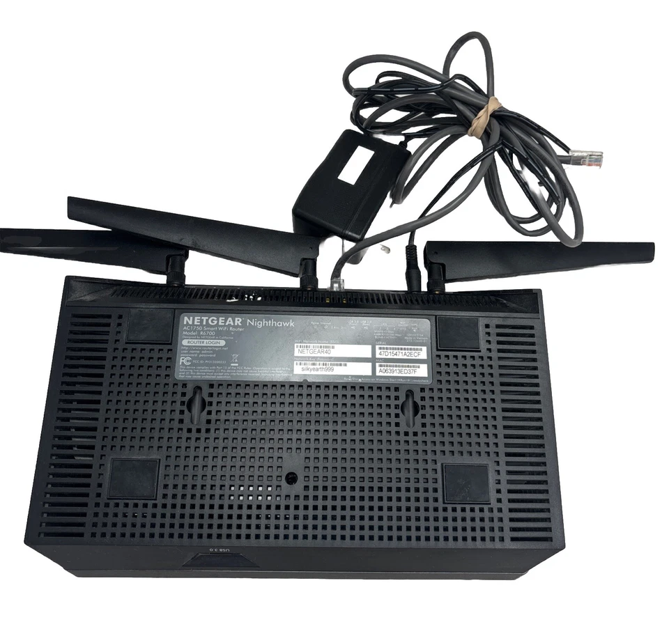 NETGEAR Nighthawk AC1750 R6700 WiFi Router - Image 3 of 4