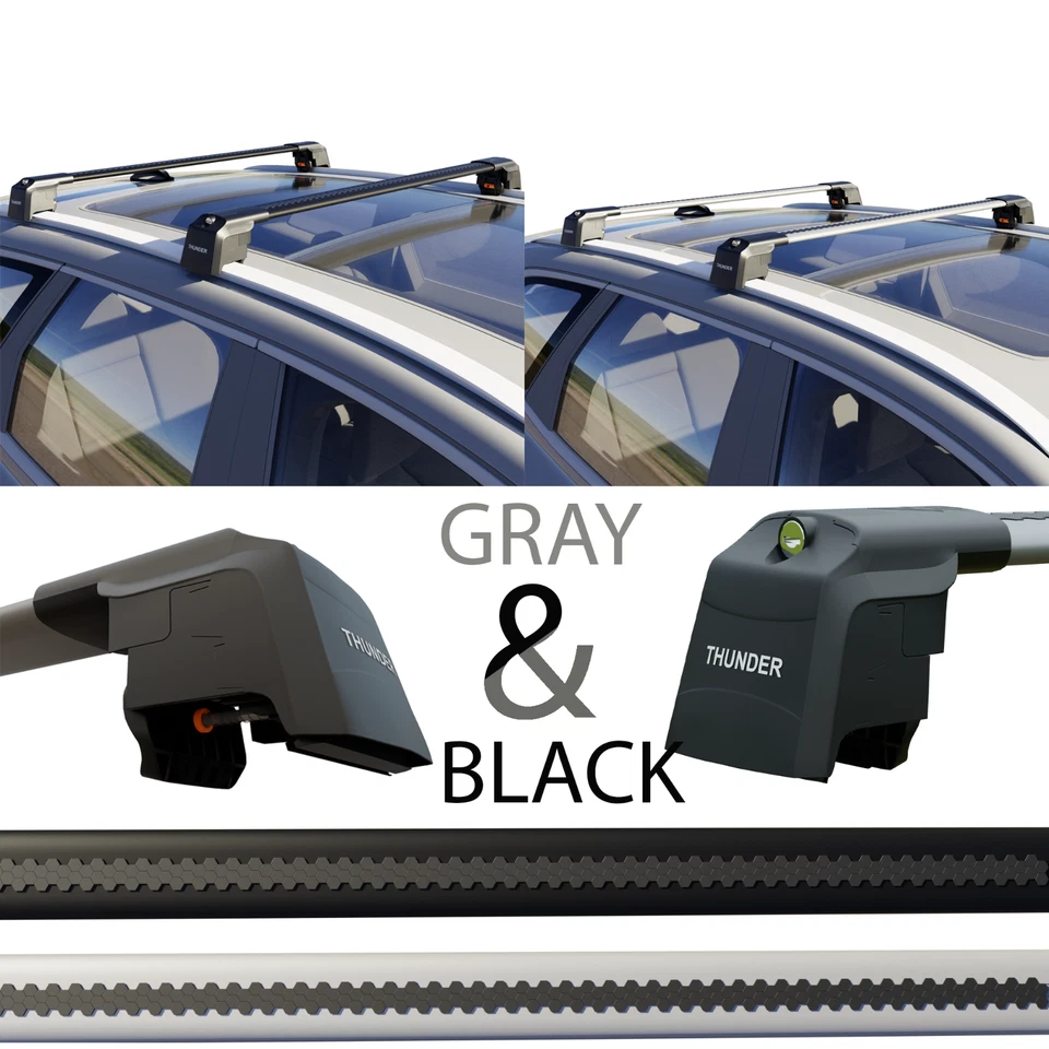 Roof Racks Aluminum Cross Bars Anti-Theft System For Hyundai Palisade 2020-2025 Foto 2 de 4