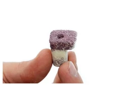 Frag Plugs, Bulk, VidaRock Ceramic, Square 3/4 " Coralline Purple, 1200 Qty