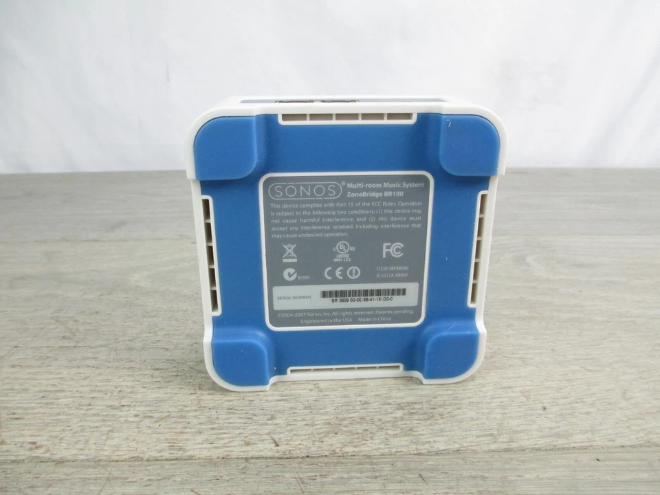 SONOS MULTI ROOM MUSIC SYSTEM ZONEBRIDGE BR100 - NO POWER CORD INCLUDED - Image 3 of 3