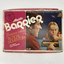 Vintage Board Game : 1975 Barrier - The International Game